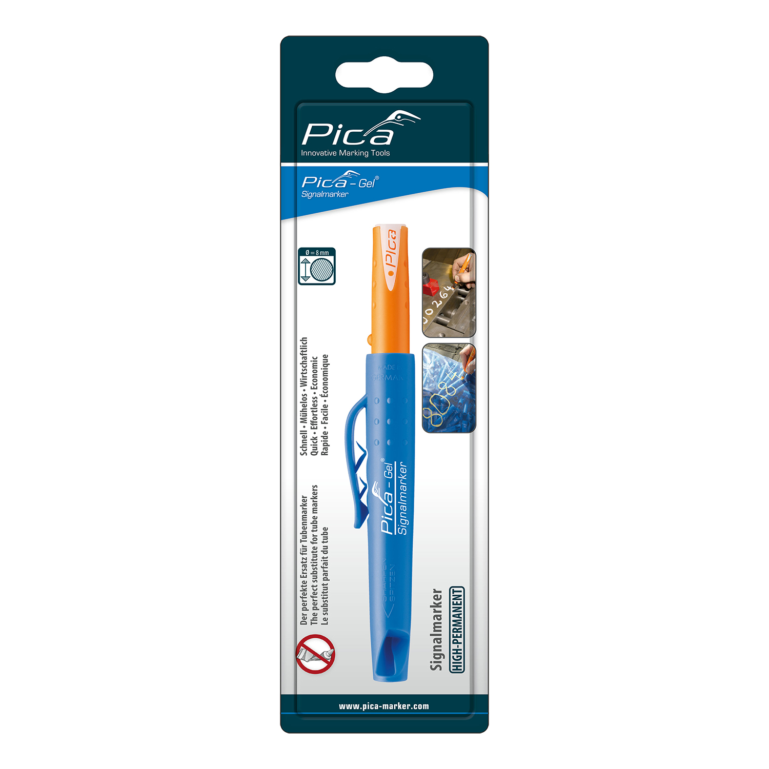 Pica Pica Gel Signalmarker Crayon Marker Color