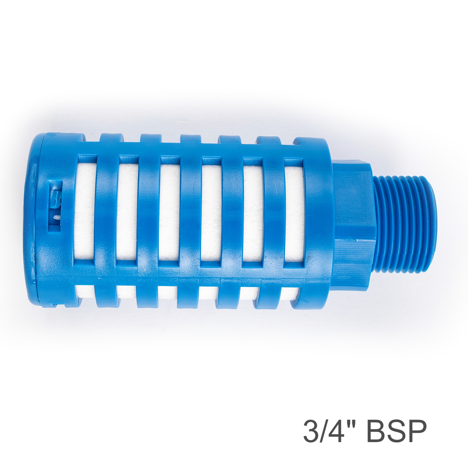 PLASTIC BREATHER SILENCER 3/4' M
