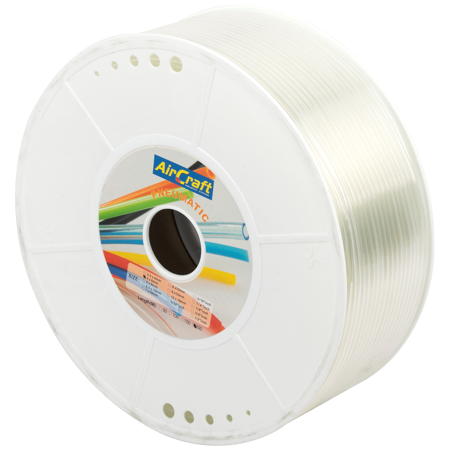 Polyurethane Hose O.D. Per Metre Tranp. (200M Per Roll)
