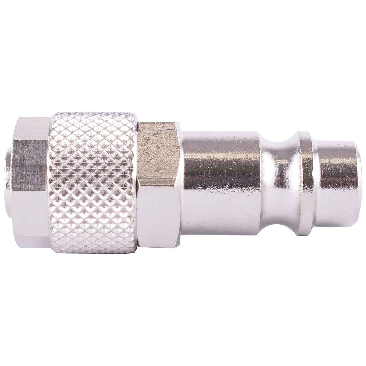 PU HOSE CONNECTOR ID X OD METAL GERMAN COUPLER INSERT