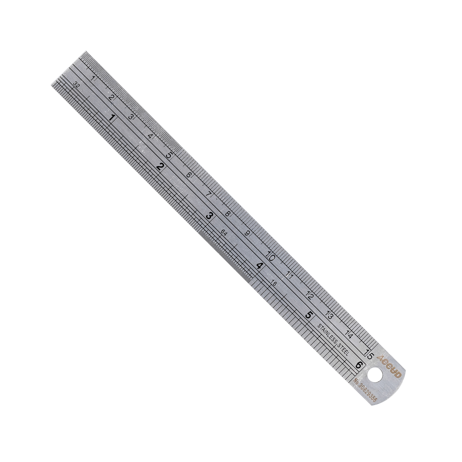 RULER S/STEEL ACC GRAD.