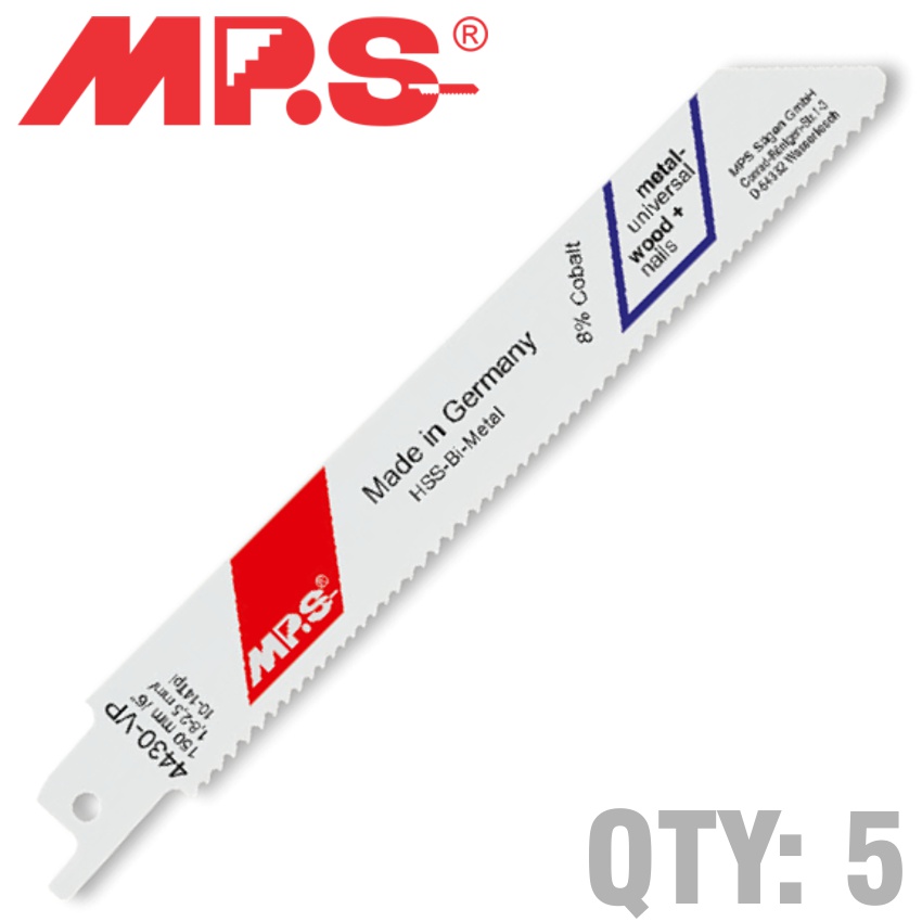 SABRE SAW BLADE 14/10 TPI 5/PACK