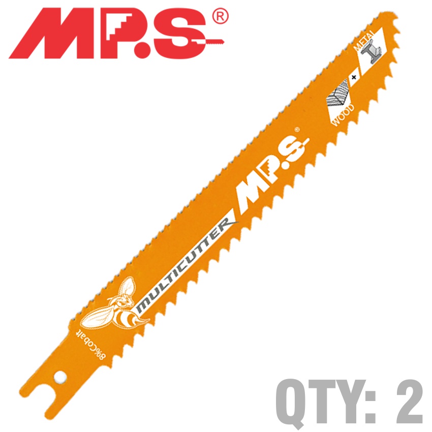 SABRE SAW SOFTWOOD MULTICUTTER U-SHANK 6&10TPI 2/PK