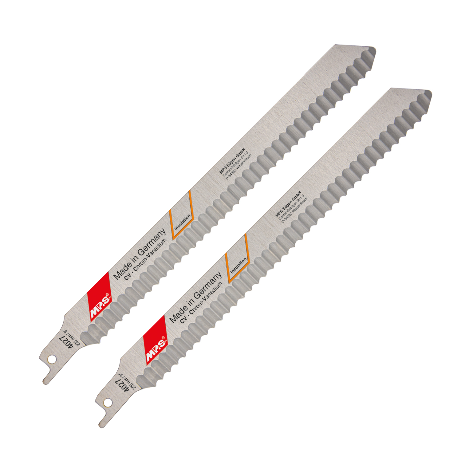 SABRE SAW WAVE BLADE CORK, RUBBER, FIBRE BOARD 2/PACK