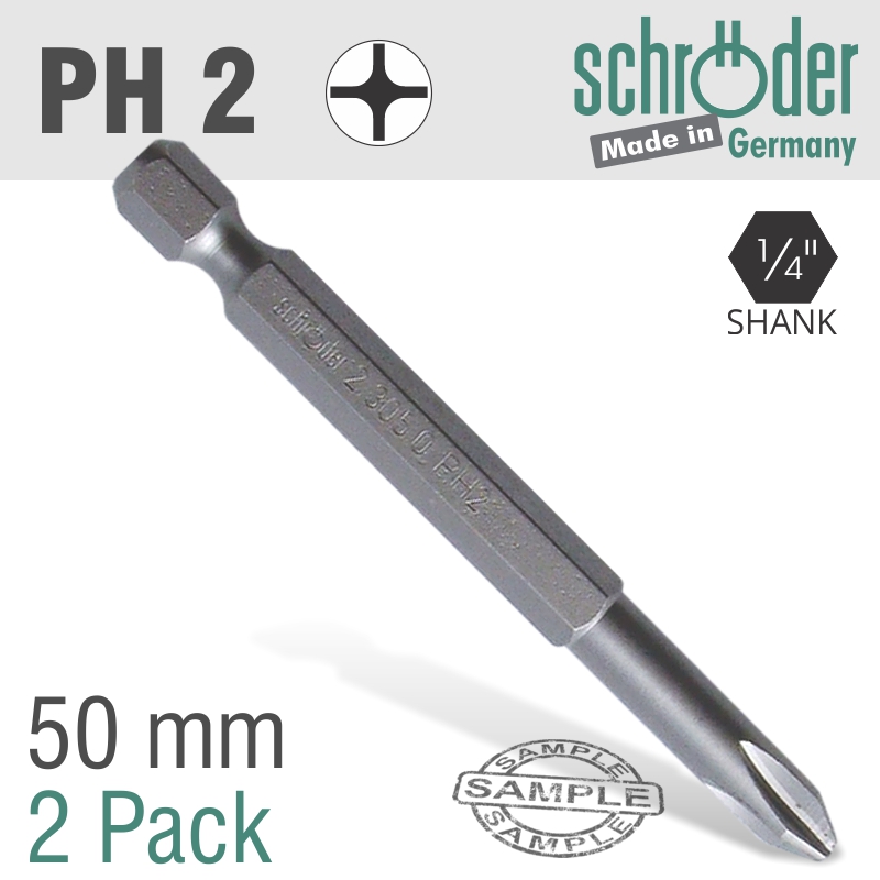 Schroder Phillips No Num X Size Classic Power Bit 2Cd