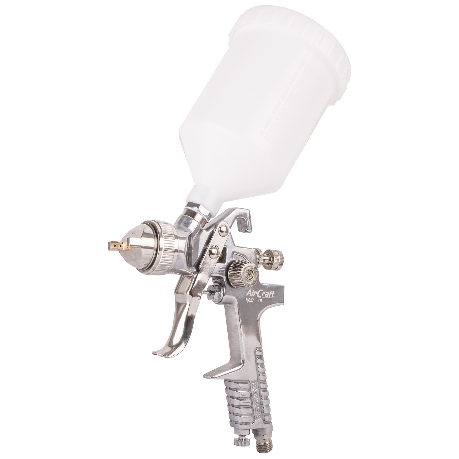 SPRAY GUN HVLP NOZZLE 600CC PLASTIC CUP