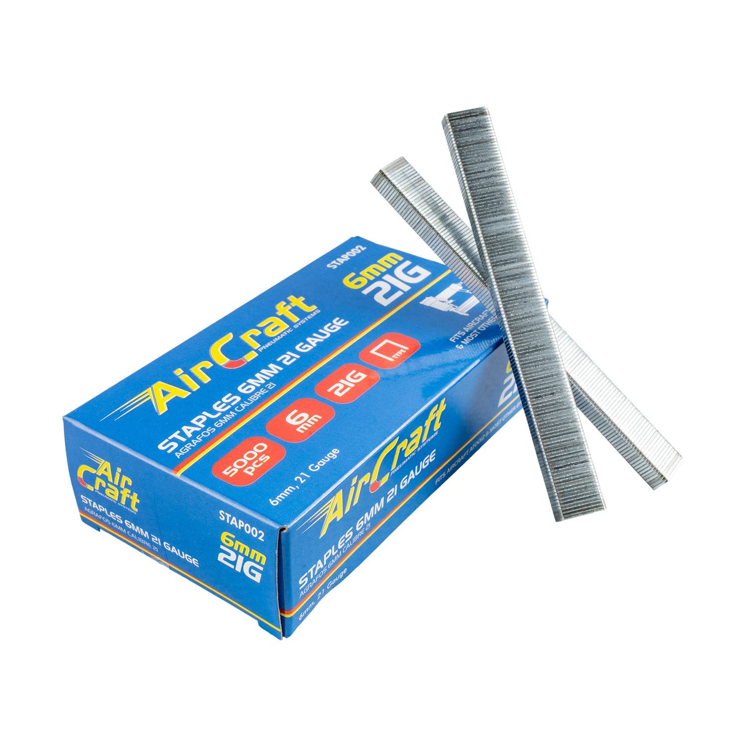 STAPLES 21 GAUGE 5000 PER BOX