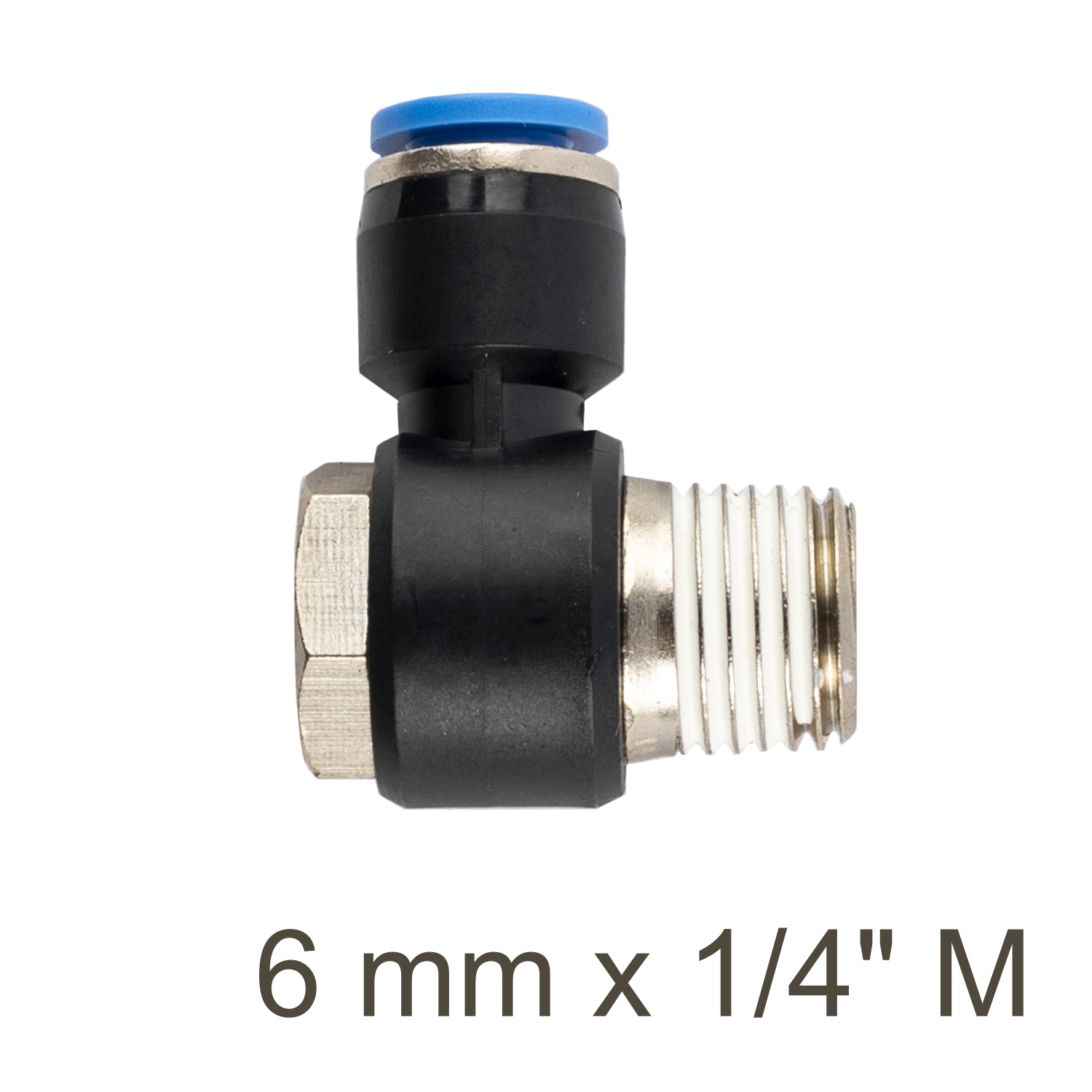 SWIVEL ELBOW PU X 1/4' M
