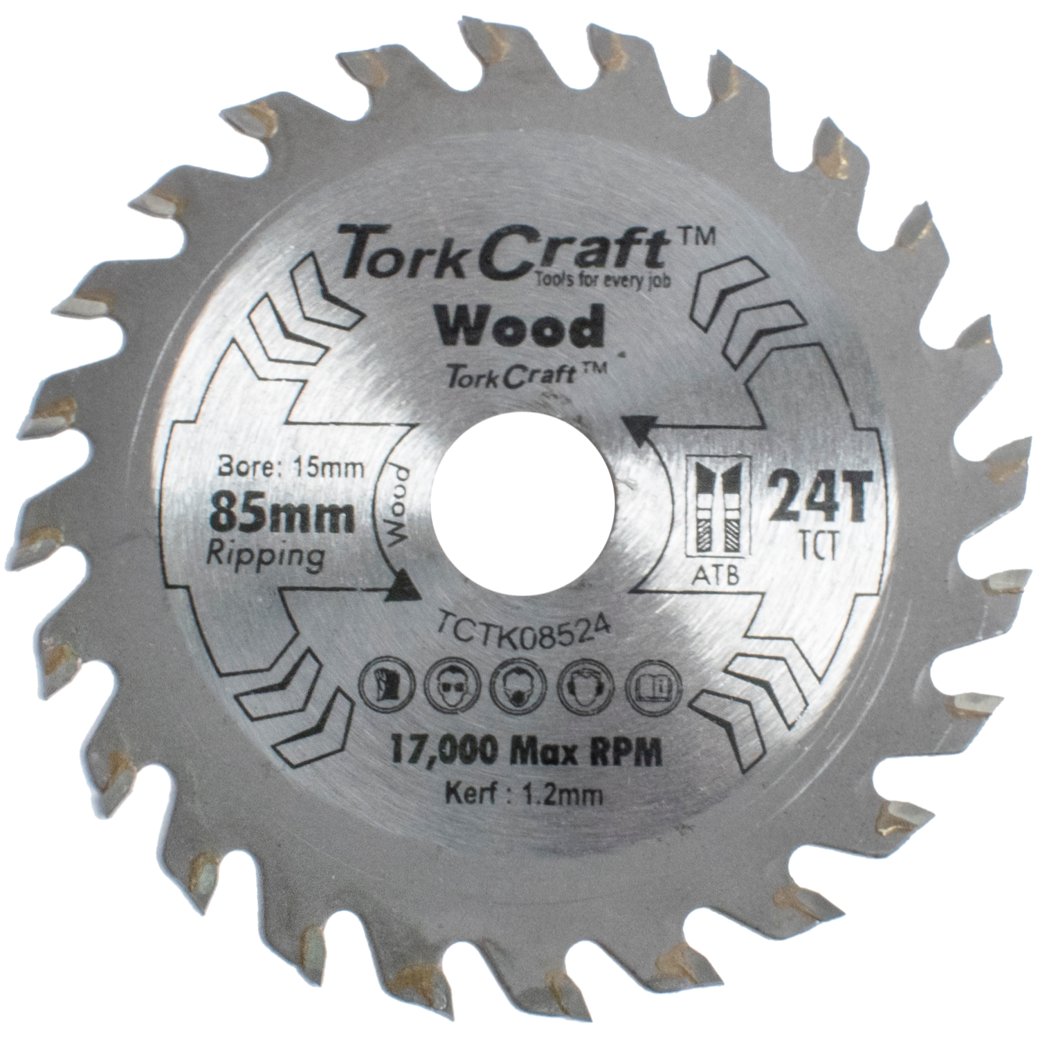 TCT SAW BLADE X X X 24T WOOD THIN KERF