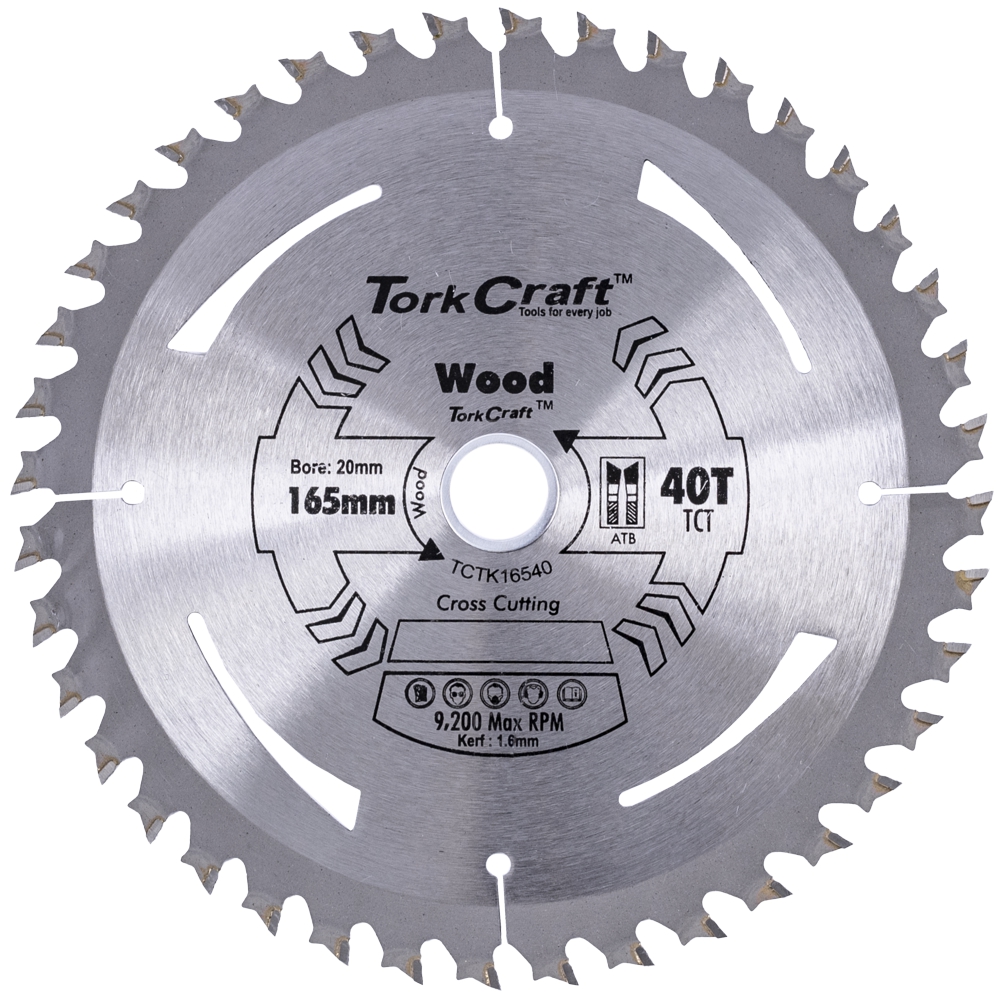 TCT SAW BLADE X X X 40T WOOD THIN KERF