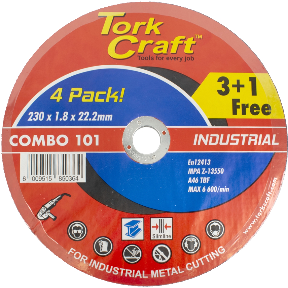 Tork Craft Num Num Free Cutting Disc Industrial Metal Dim Mm