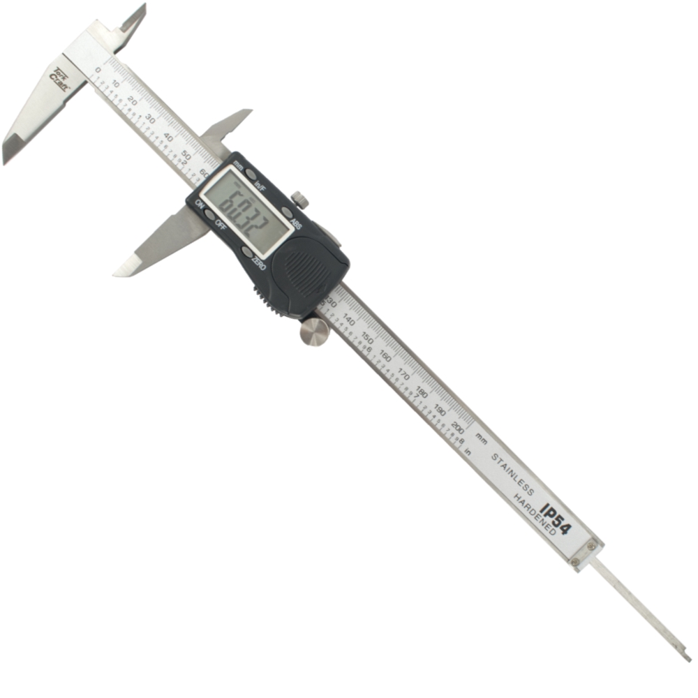 VERNIER DIGITAL FRAC. S/STEEL ACC. ABS FUNC. IP54