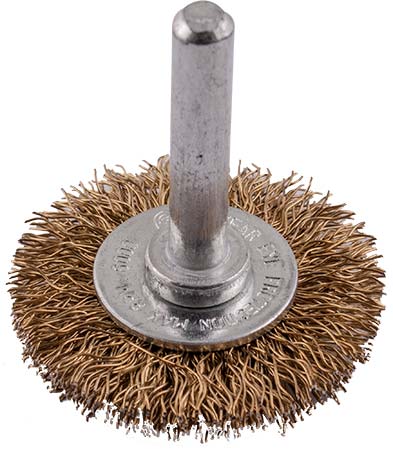 WIRE WHEEL BRUSH X SHAFT BLISTER