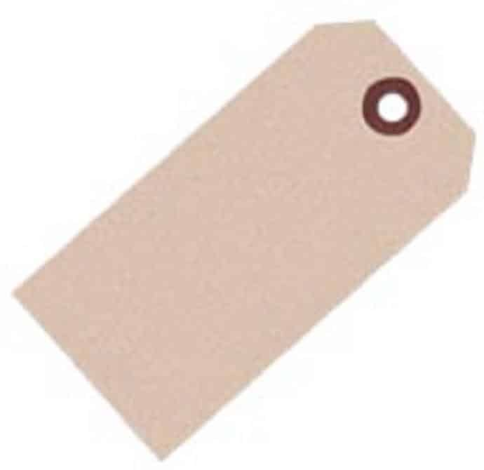 MANILLA TAGS | NO.4 | 108MMX54MM