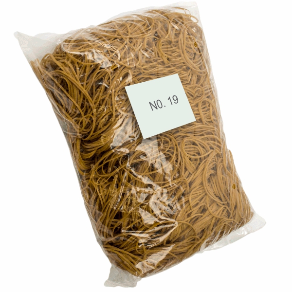 RUBBER BANDS | NO.19 | 1KG