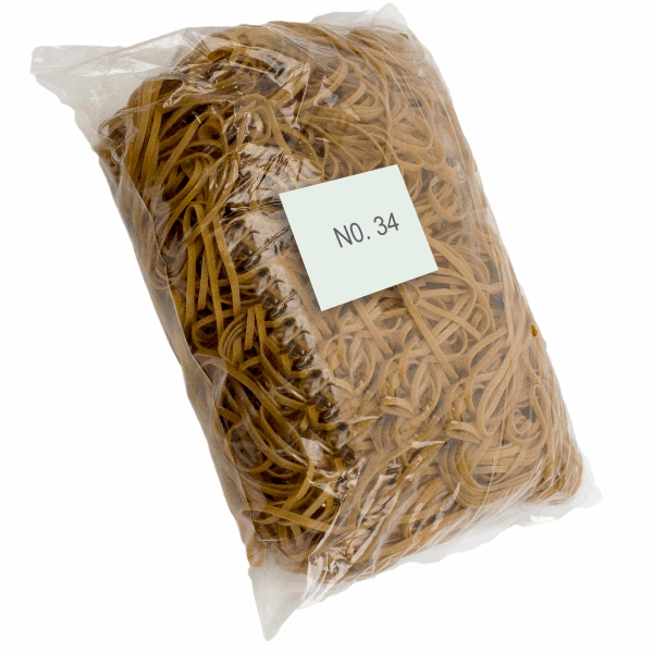 RUBBER BANDS | NO.34 | 1KG