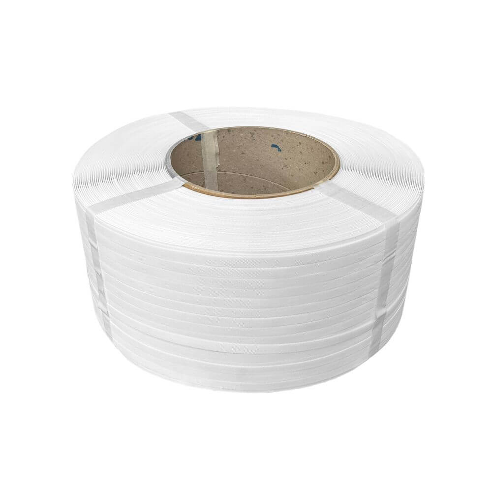 HAND STRAPPING | WHITE | 12MMX1500M | PLASTIC