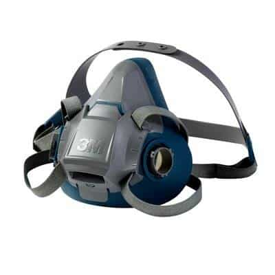 3M™ HALF FACE MASK | SILICONE | 6500S | MEDIU