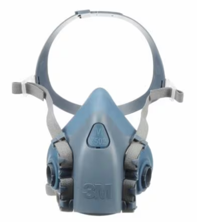 3M™ HALF FACE MASK | SILICONE | 7000S | MEDIU