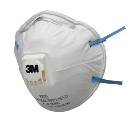 3M™ 8822 RESPIRATOR | VALVED | FFP2