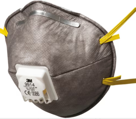 3M™ 9914 RESPIRATOR | VALVED | FFP1