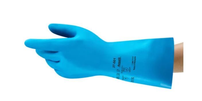 Ansell® 37-501 HD Blue Nitrile Glove