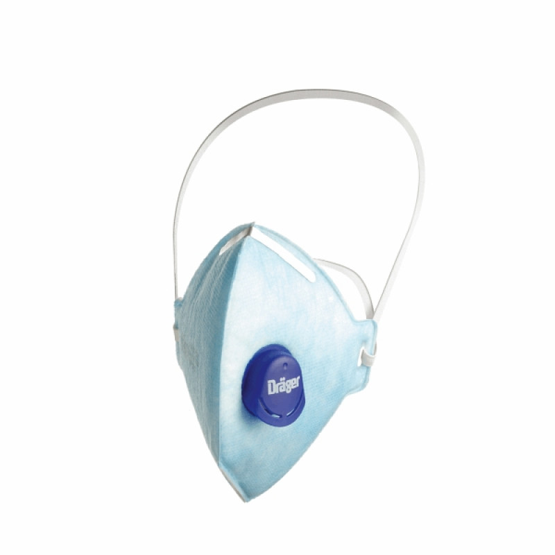 DRAGER® X-PLORE 1720O FFP2 VALVED MASKS | 5)