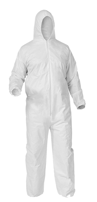DISPOSABLE COVERALL | WHITE | X | LARGE