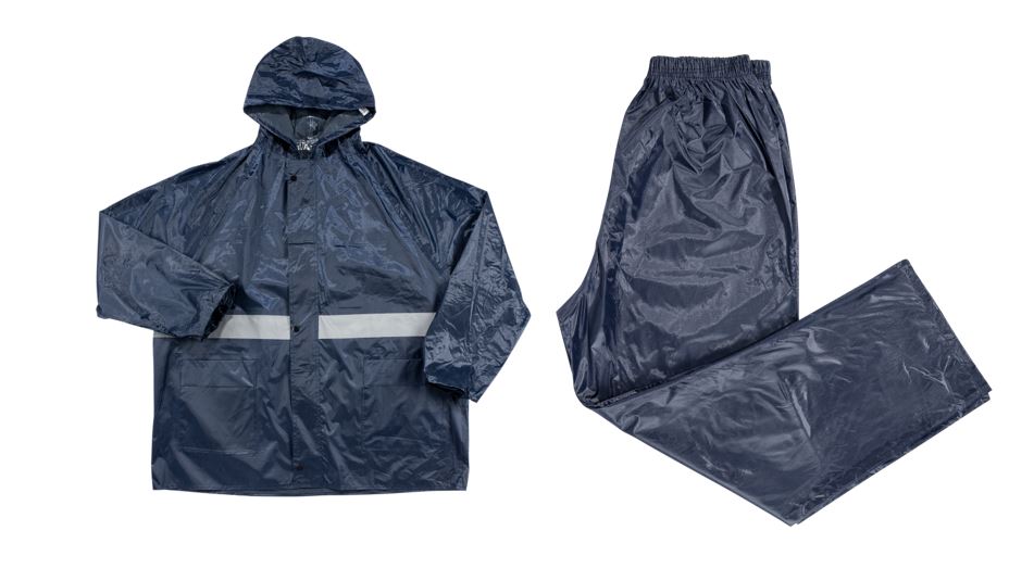 RAINSUIT | NAVY | REFLECTIVE | XLARGE