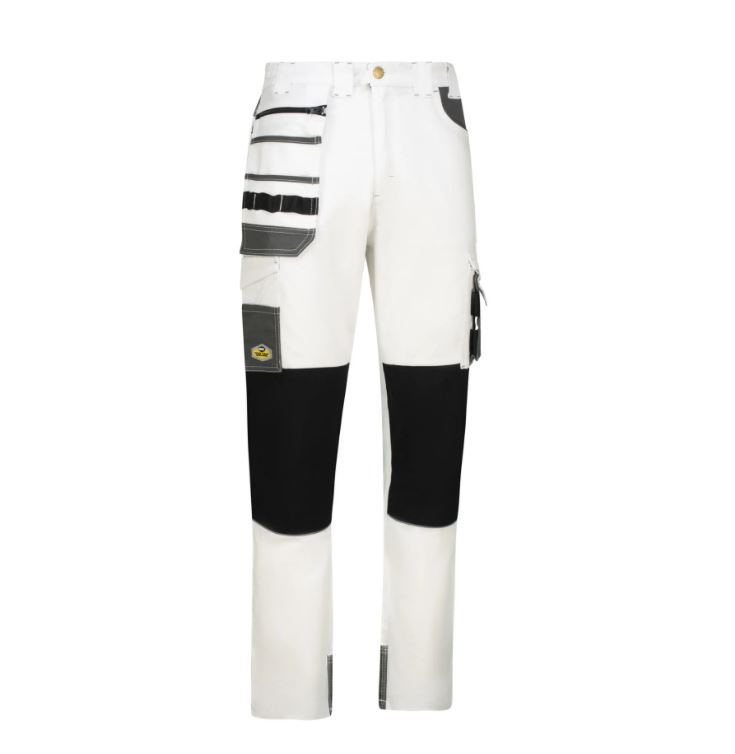 Rebel® Mens Tech Gear Trouser Arctic Whitel