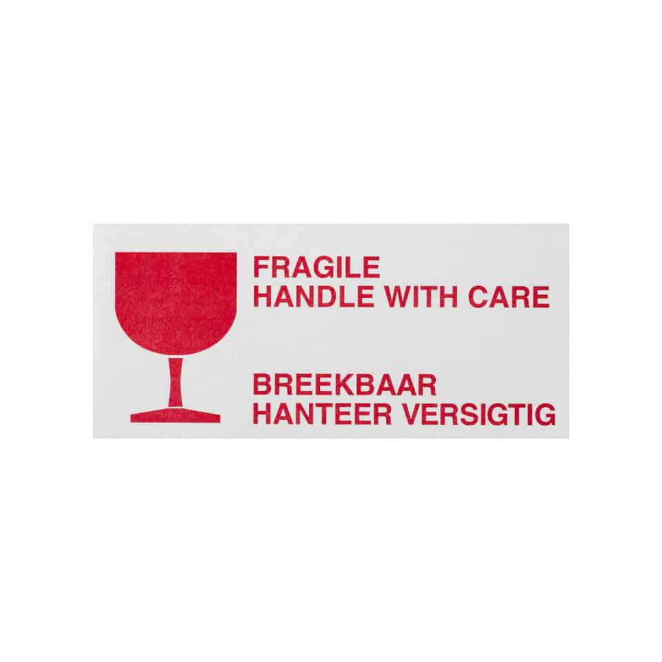 FRAGILE LABELS | 55MMX105MM