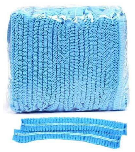 DISPOSABLE MOP CAPS | BLUE