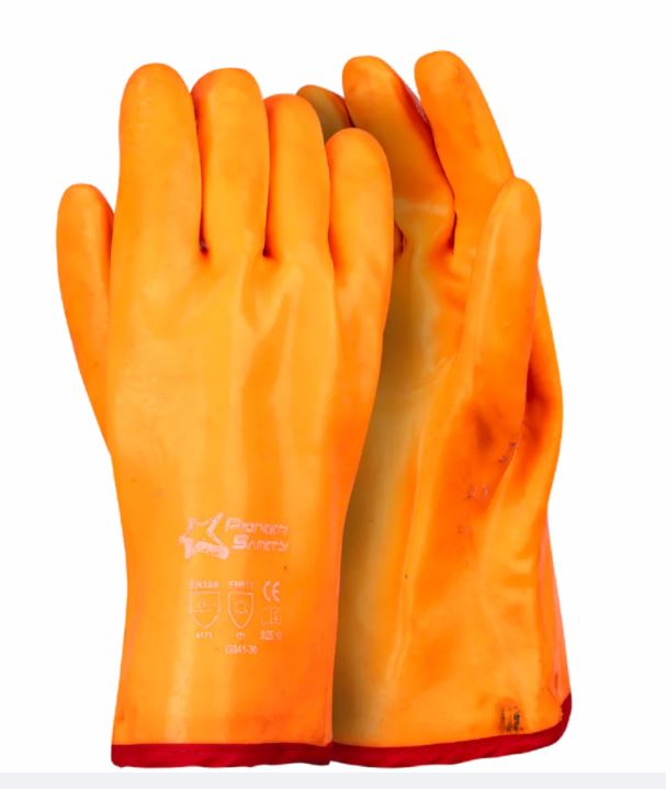 ORANGE FREEZER GLOVES G041-30