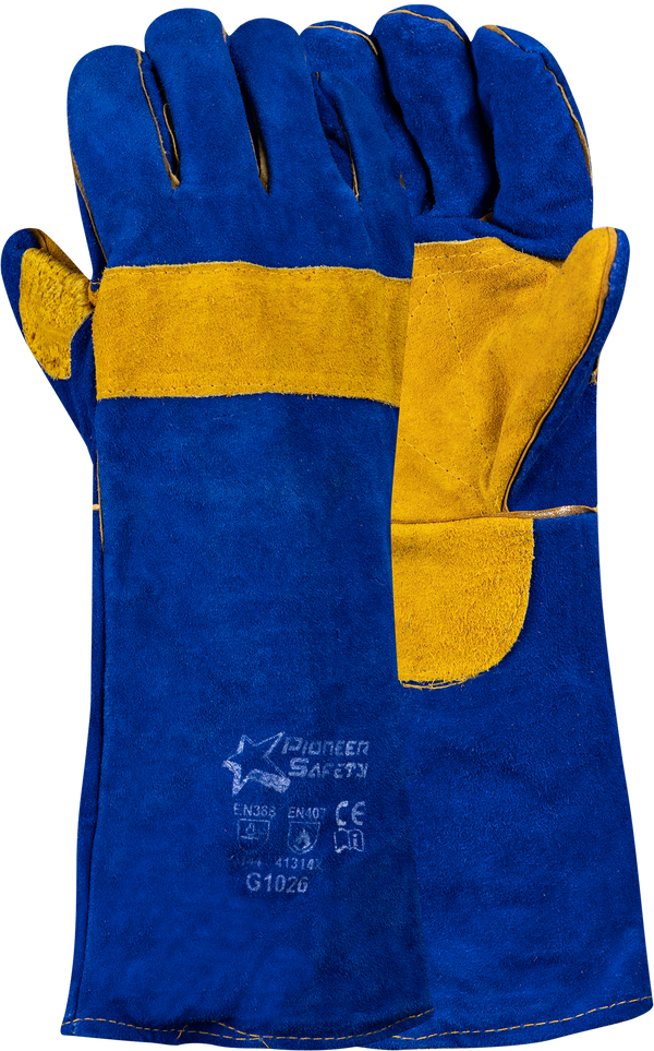 BLUE ELBOW GLOVES | KEVLAR