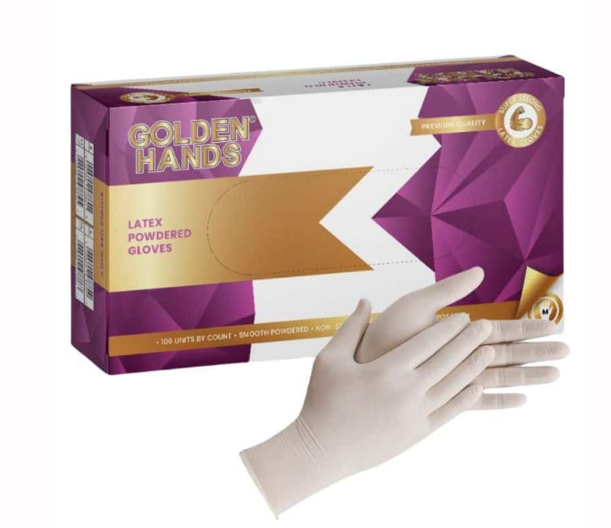 LATEX GLOVES | POWDERED | SMALL