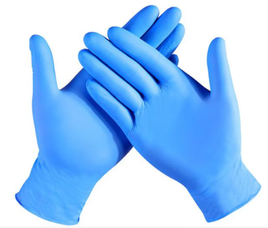 NITRILE POWDER-FREE GLOVES | MEDIUM | BLUE