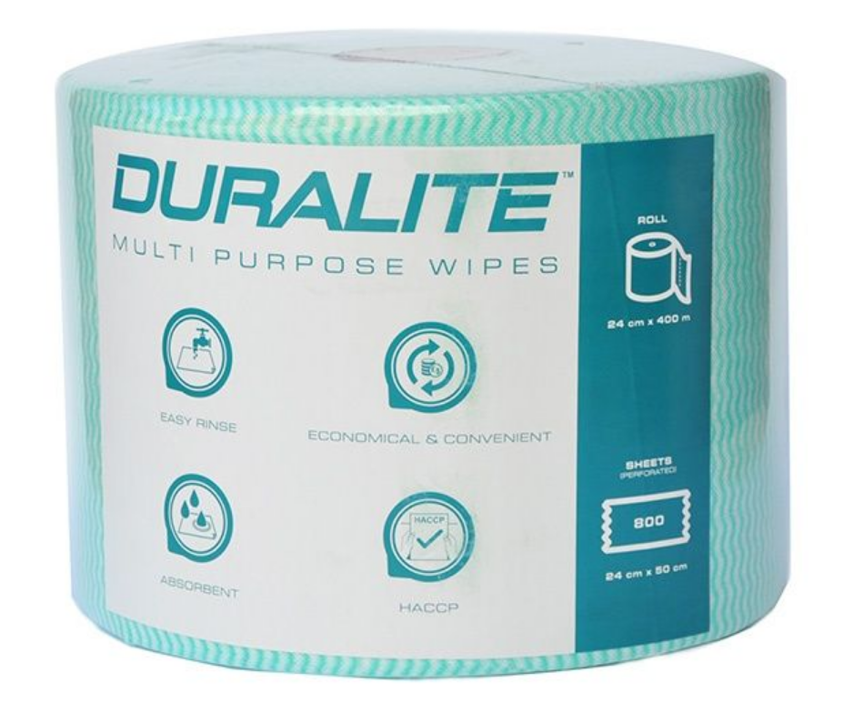 NON-WOVEN WIPER | ROLL | GREEN
