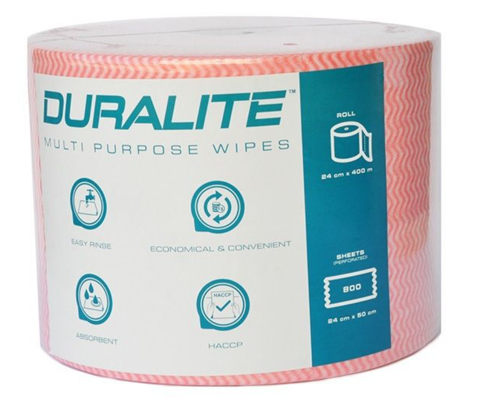 NON-WOVEN WIPER | ROLL | RED