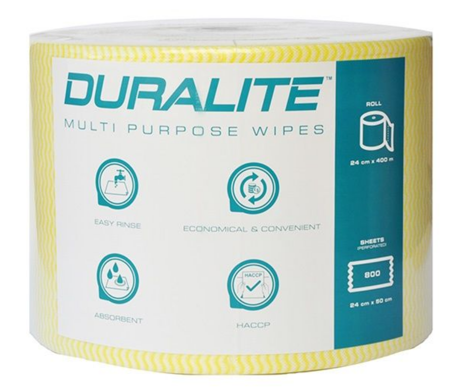 NON-WOVEN WIPER | ROLL | YELLOW