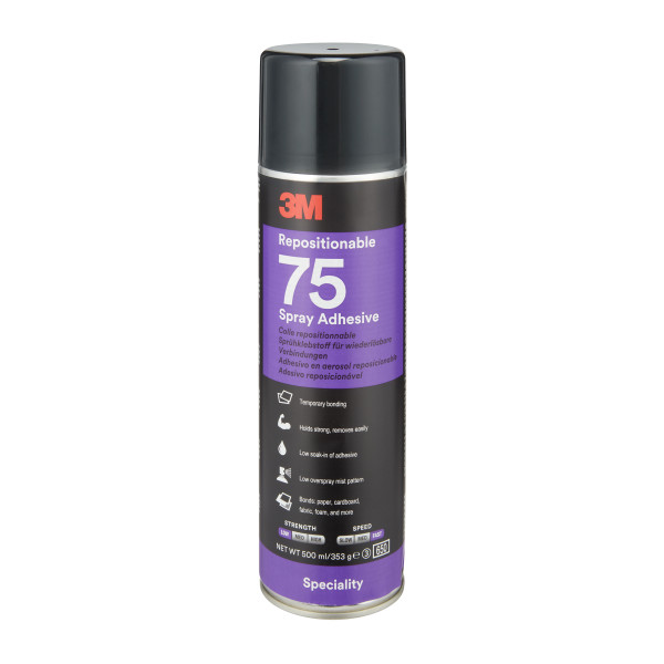3M™ SPRAY 75 | REPOSITIONABLE | 500ML