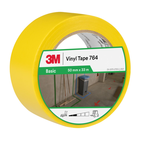 3M™ FLOORMARKING TAPE | YELLOW | 48MMX33M