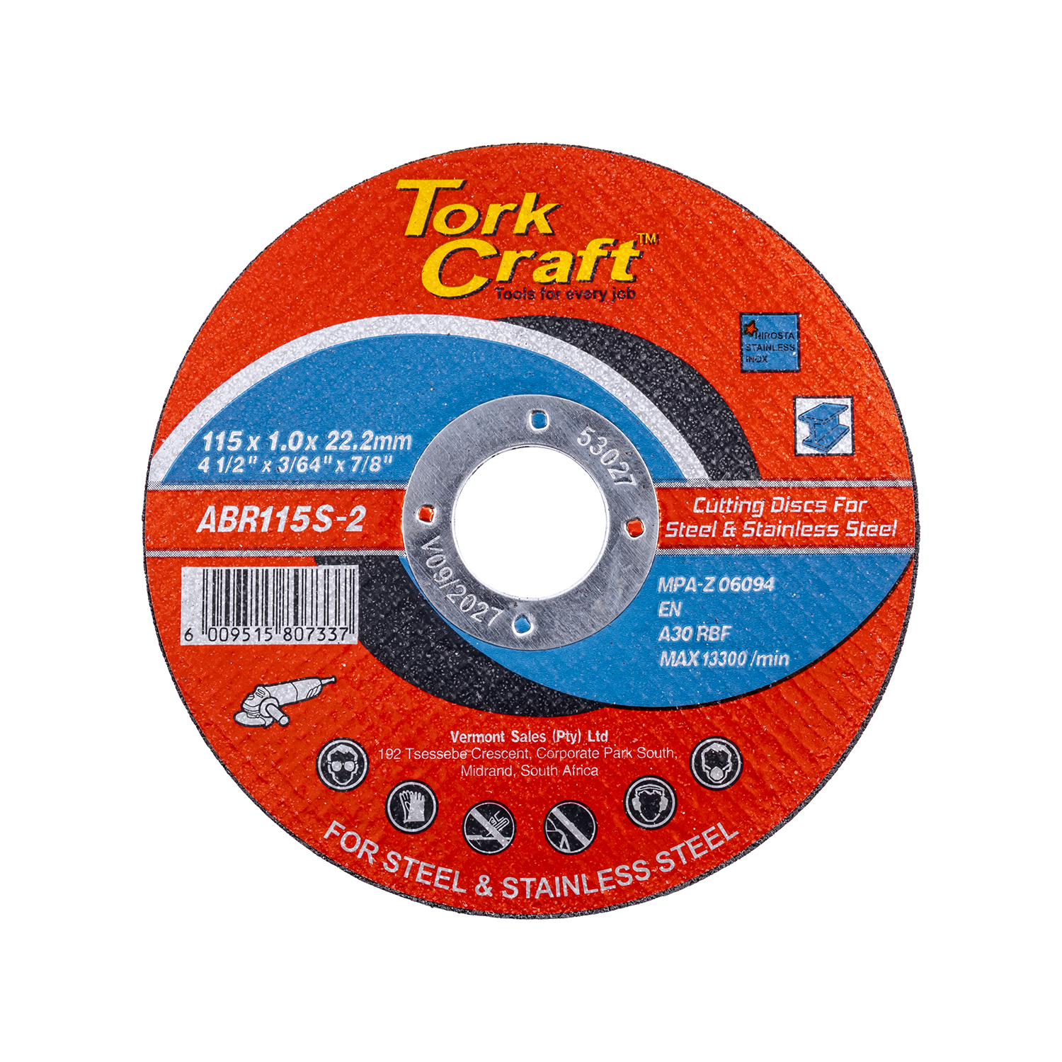 Cutting Disc Steel & Ss X