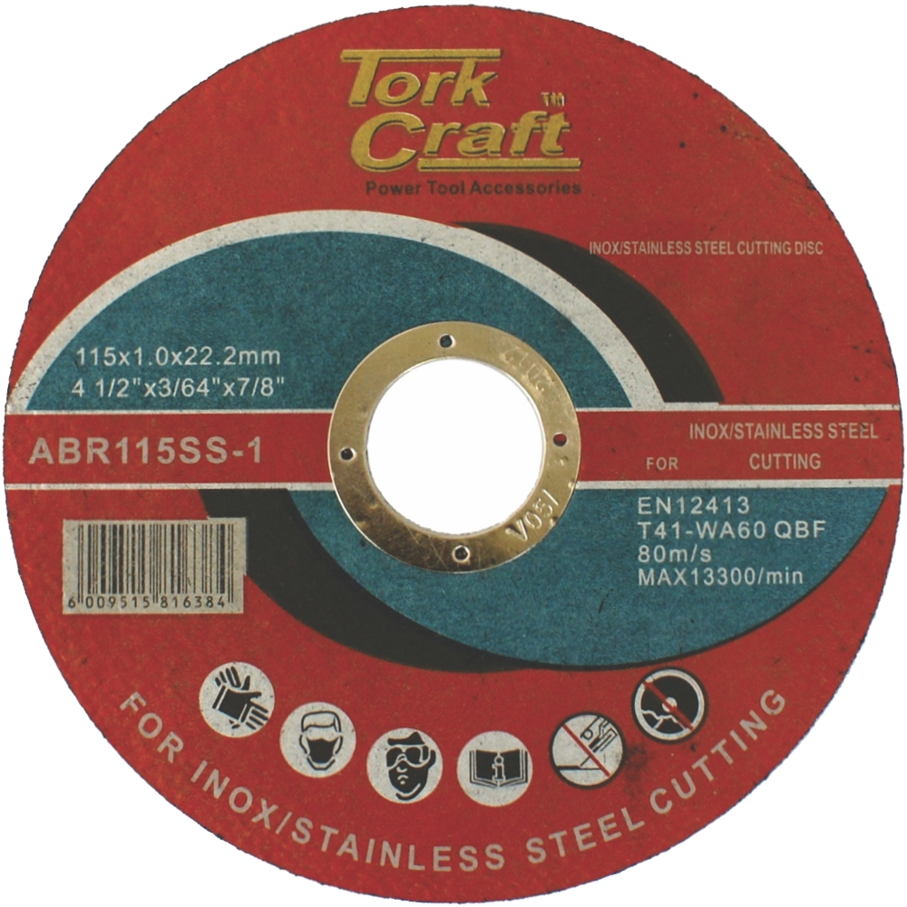 Cutting Disc Stainless Steel 115 X