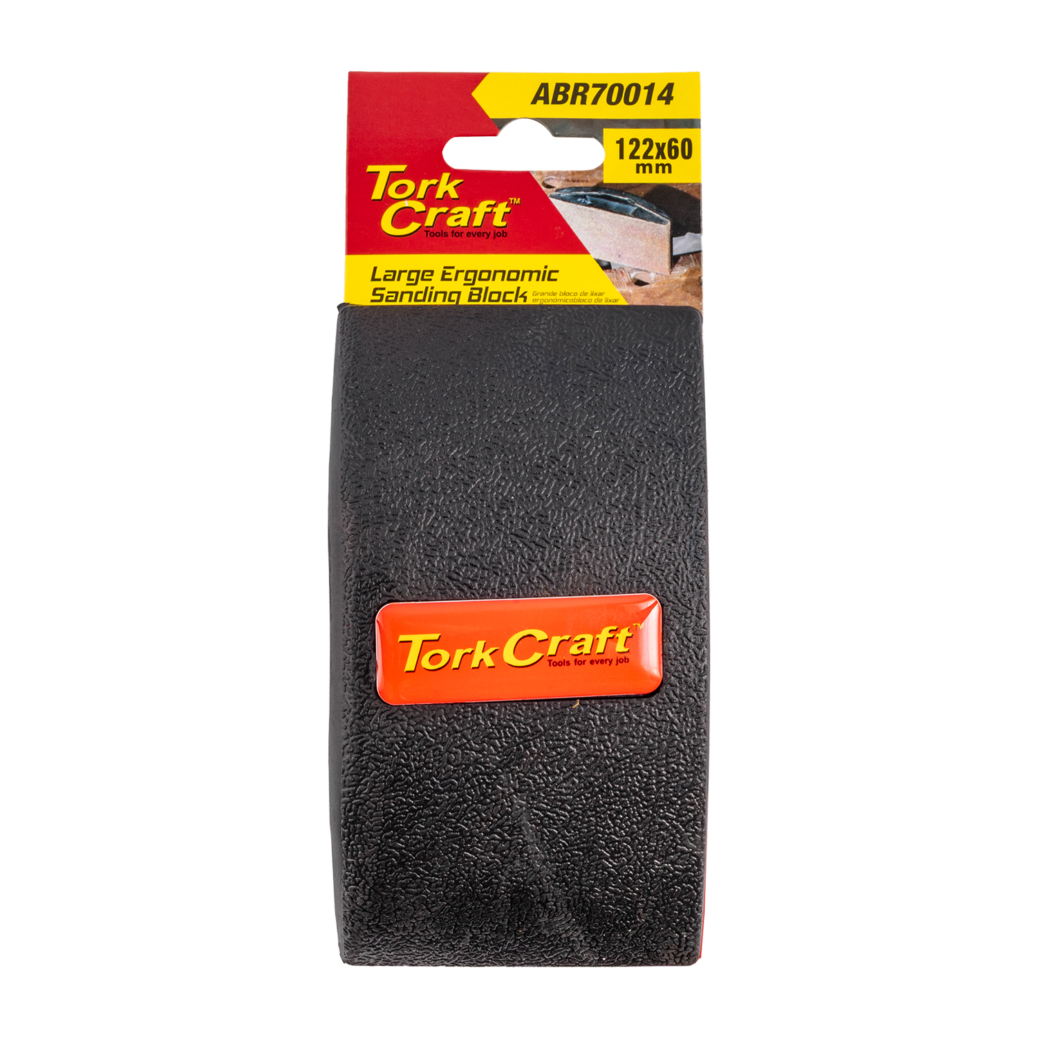 Sanding Block Ergonomic X For Hand Use Black