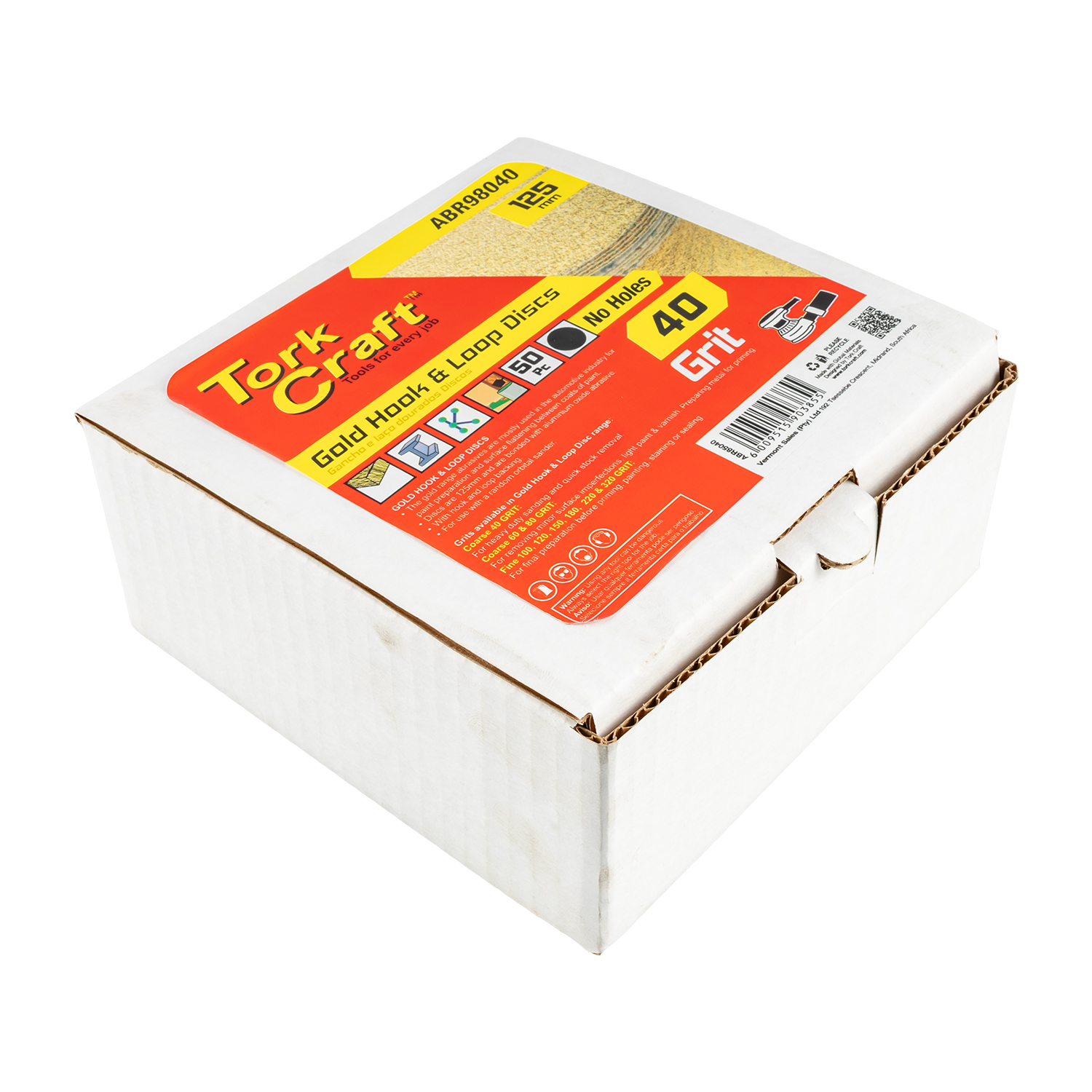 Gold Disc (50 Pieces) Grit Without Hole Hook And Loop
