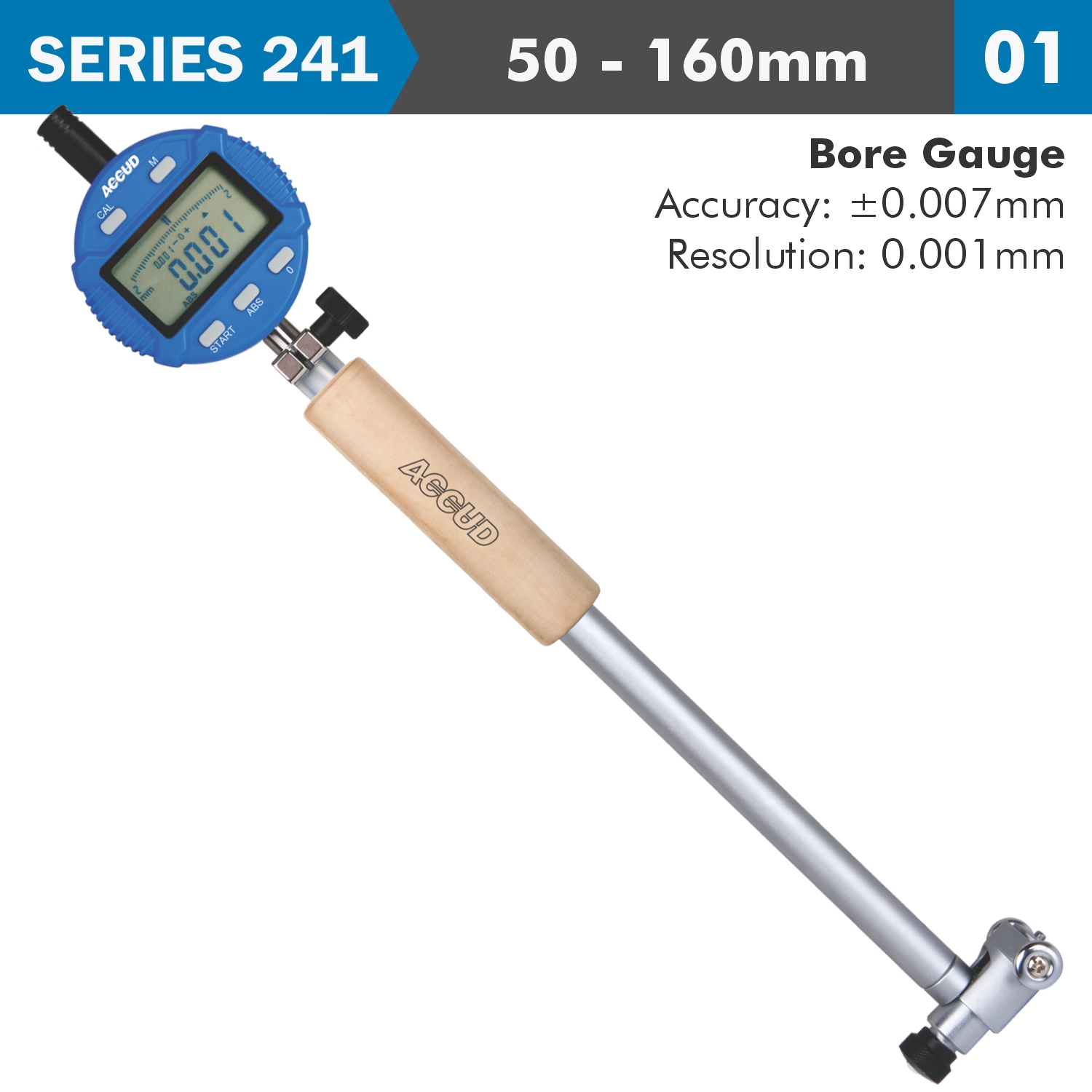 Dig. Precision Bore Gauge Acc. 0.001mm Grad.