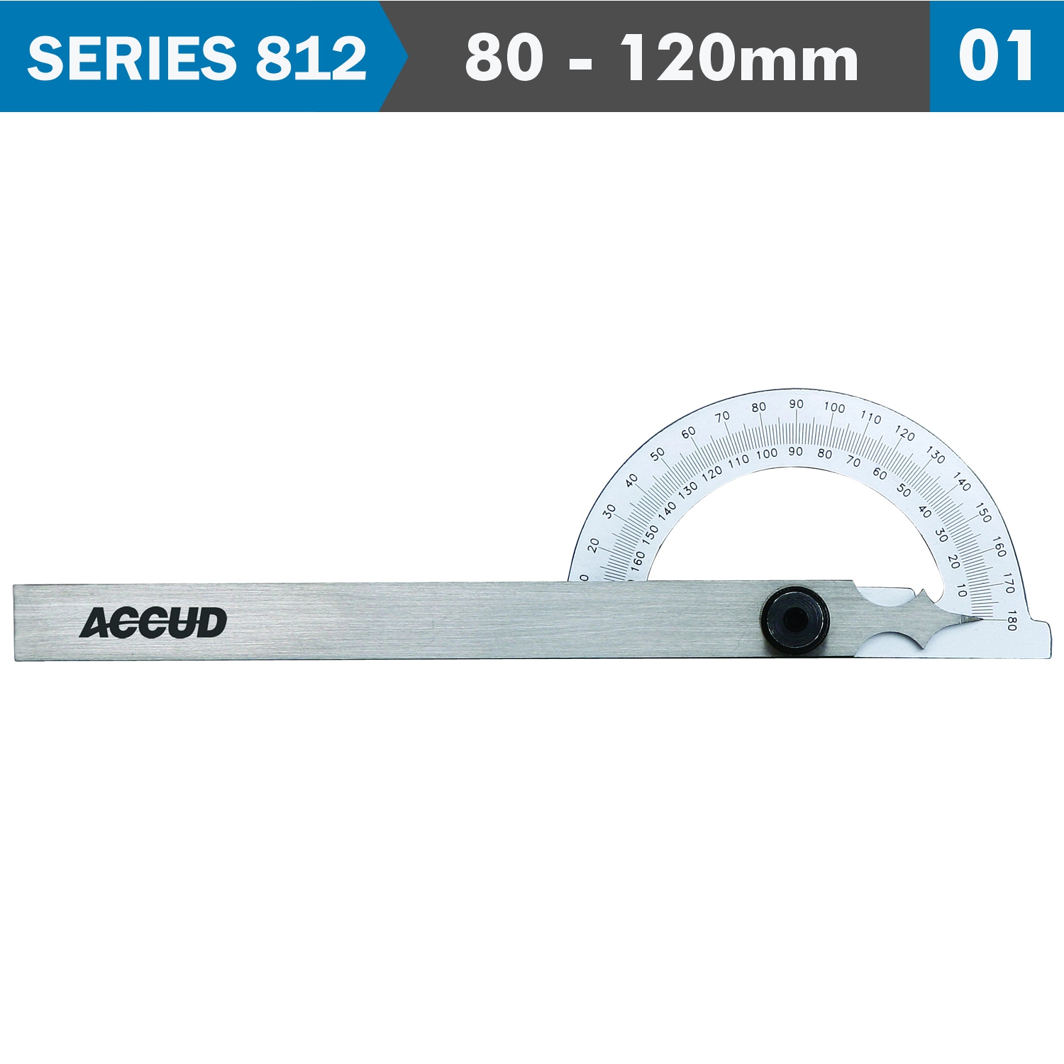 Protractor 180 Deg. 0.3 Acc. 1 Deg Grad.