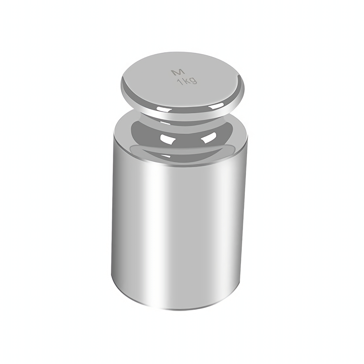 Cylindrical Calibration Weight Stainless Steel