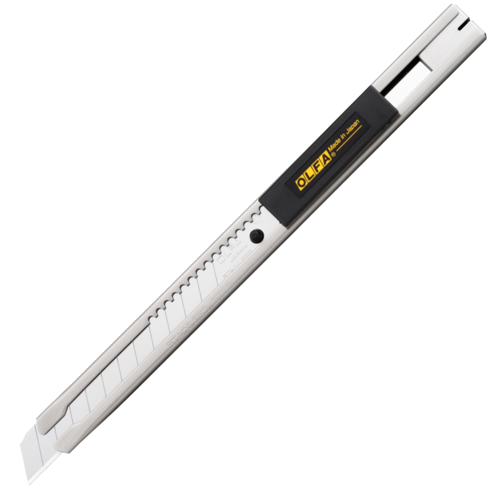 Olfa Model Svr-2 Stainless Steel Cutter With Auto Lock