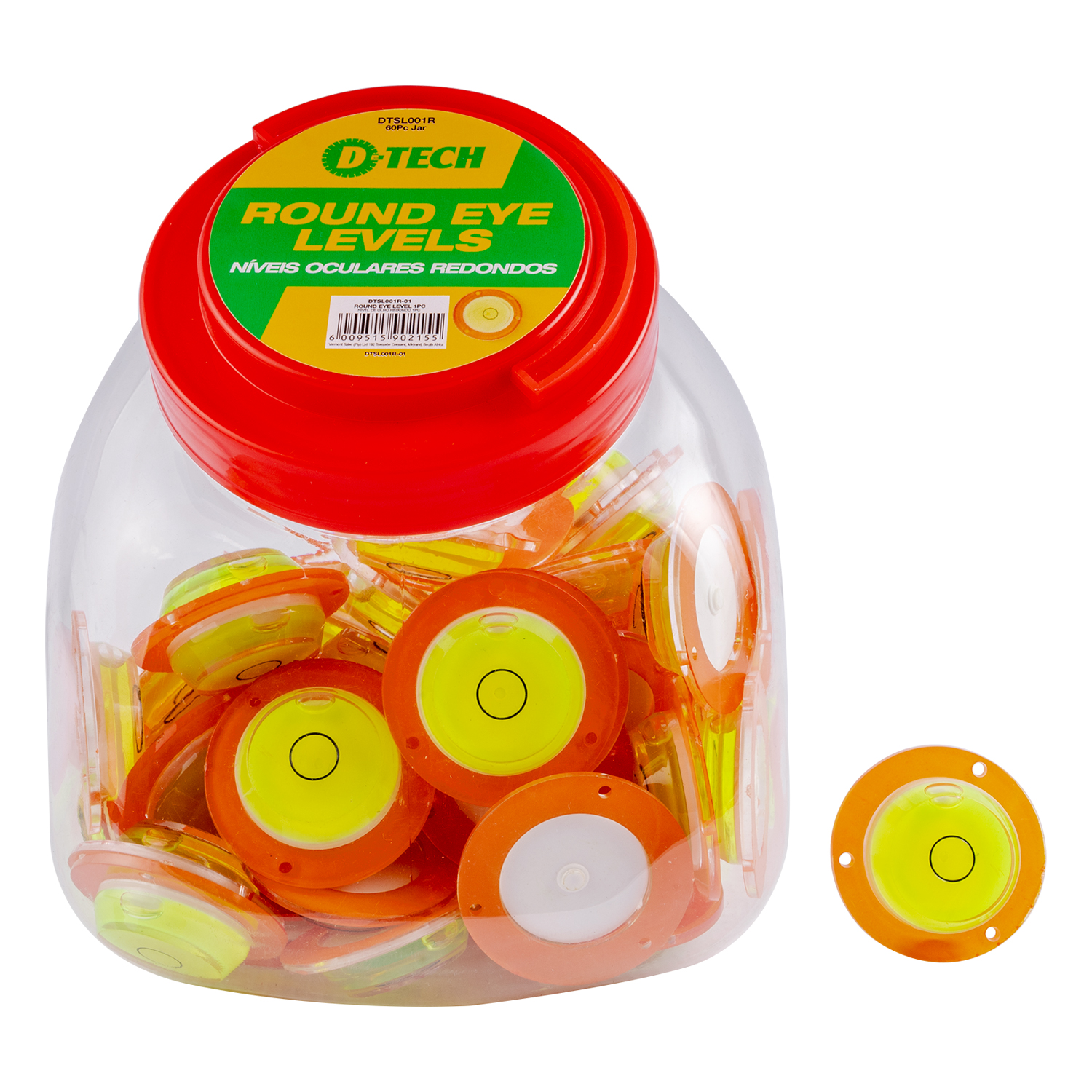 Round Eye Level 60pc Jar